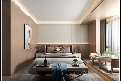 玉林市天禾春城現(xiàn)代簡(jiǎn)約風(fēng)格三居室裝修案例