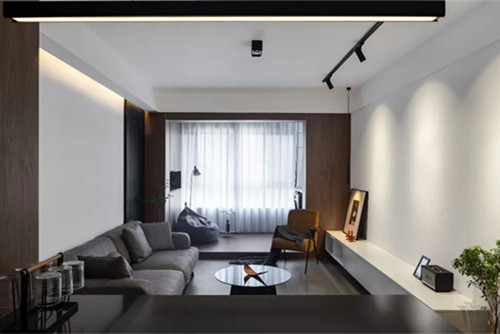 德陽市安國公寓現(xiàn)代簡約風(fēng)格三居室裝修案例