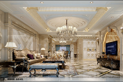 德陽301平米以上新古典風(fēng)格碧桂園室內(nèi)裝修設(shè)計(jì)案例
