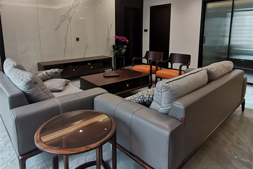 德陽市安國公寓現(xiàn)代簡約風(fēng)格三居室裝修案例