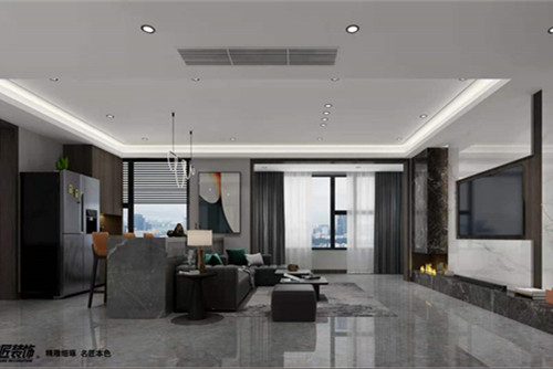 德陽(yáng)市花香麗舍現(xiàn)代簡(jiǎn)約風(fēng)格三居室裝修案例