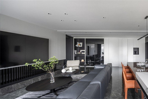 德陽市百通廣場現(xiàn)代簡約風(fēng)格三居室裝修案例