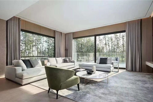 陽江市月亮灣現(xiàn)代簡約風(fēng)格三居室裝修案例