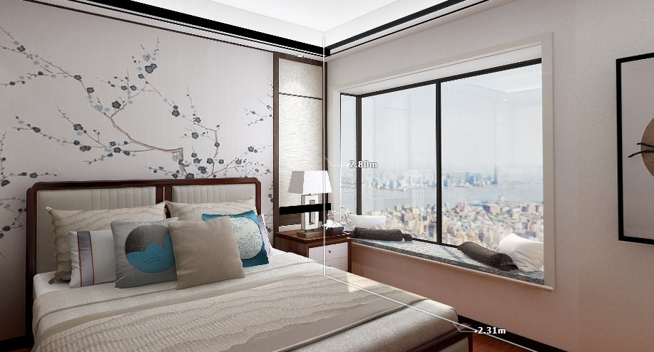 天街華府新中式風(fēng)風(fēng)格VR全景案例