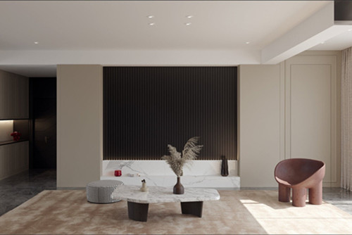 舟山市紫宸府現(xiàn)代簡(jiǎn)約風(fēng)格四居室裝修案例