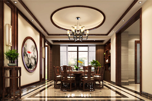 ?？?01平米以上新中式風格信達海天室內裝修設計案例