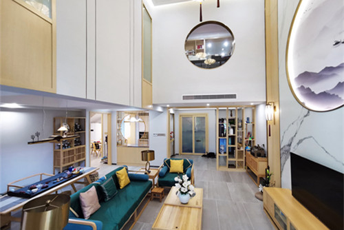 ?？?01-300平米新中式風格家裝設計案例