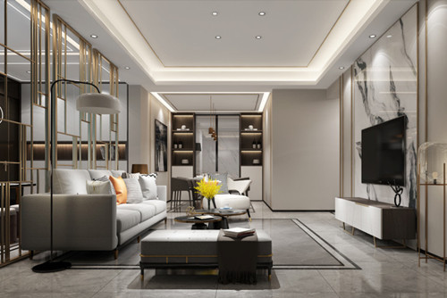 ?？?01-200平米輕奢風(fēng)格南海幸福城家裝設(shè)計(jì)案例