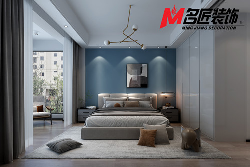 臺(tái)州市濱江&middot;鉑金海岸現(xiàn)代簡(jiǎn)約風(fēng)格三居室裝修案例