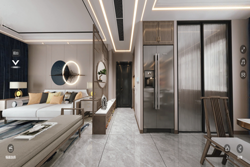 茂名市財富時代現(xiàn)代簡約風(fēng)格別墅裝修案例