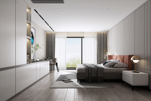 ?？谑谐尚啪霸番F(xiàn)代風(fēng)格三居室裝修案例