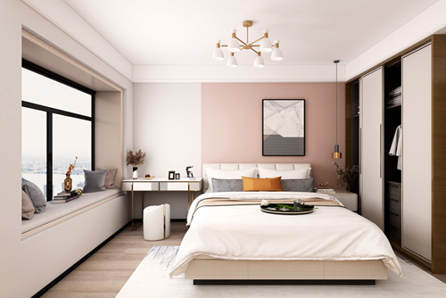 海口市愛華小區(qū)現(xiàn)代風(fēng)格四居室裝修案例