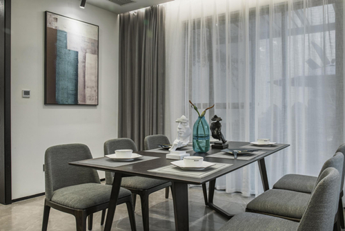 ?？谑袨I河華庭現代風格別墅裝修案例