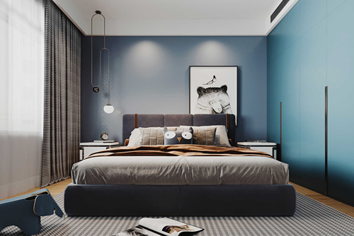 江門市寶堤灣畔歐式風(fēng)格三居室裝修案例