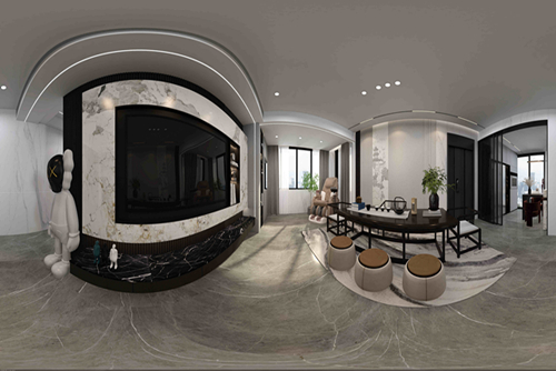 泉州市晉江陽(yáng)光城現(xiàn)代簡(jiǎn)約風(fēng)格三居室裝修案例