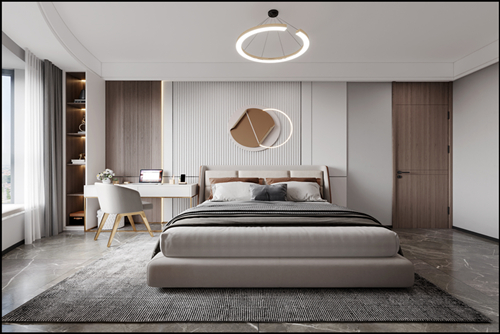 佛山市金科城現(xiàn)代風(fēng)格三居室裝修案例