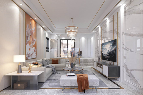 珠海市星河湖山春曉花園現(xiàn)代風(fēng)格平層裝修案例