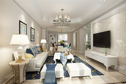 中山市海怡半島花園現(xiàn)代簡約風(fēng)格三居室裝修案例