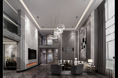 潮州市福裕園現(xiàn)代簡(jiǎn)約風(fēng)格別墅裝修案例