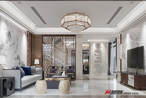 江門市星海灣華庭現(xiàn)代簡(jiǎn)約風(fēng)格別墅裝修案例