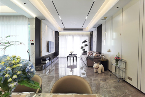 佛山市萬科金域時光(商業(yè))現(xiàn)代簡約風格四居室裝修案例
