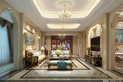 ?？谑邪埞W式風(fēng)格別墅裝修案例