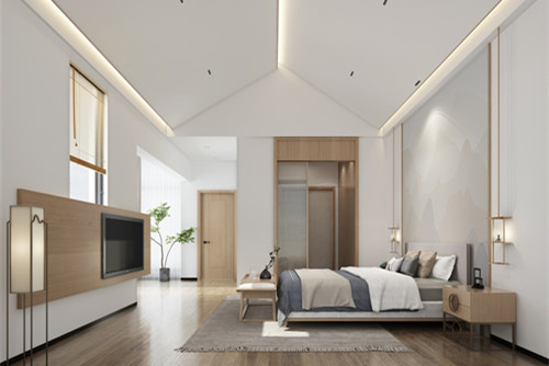 ?？谑秀懯⑻聪阒蕃F(xiàn)代簡(jiǎn)約風(fēng)格三居室裝修案例