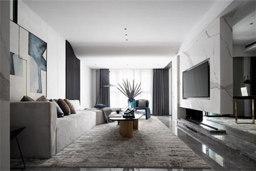 ?？谑械酆腿A庭現(xiàn)代簡(jiǎn)約風(fēng)格三居室裝修案例