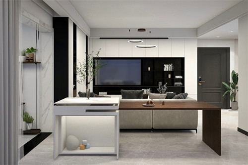 廣州市宇晴軒現(xiàn)代簡(jiǎn)約風(fēng)格三居室裝修案例