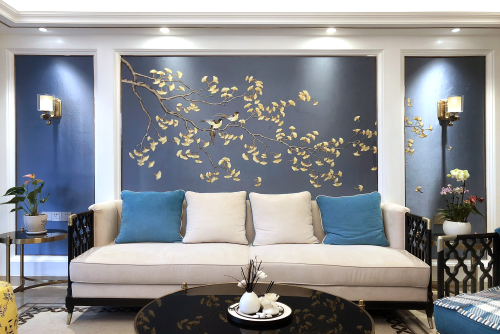 ?？诰┙瓘V場(chǎng)復(fù)式280平新美式混搭新中式