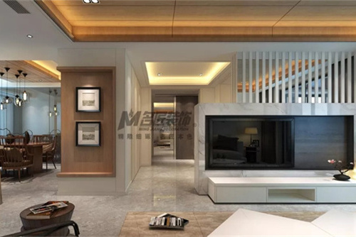 合肥市佳源花海印象現(xiàn)代簡約風(fēng)格平層裝修案例